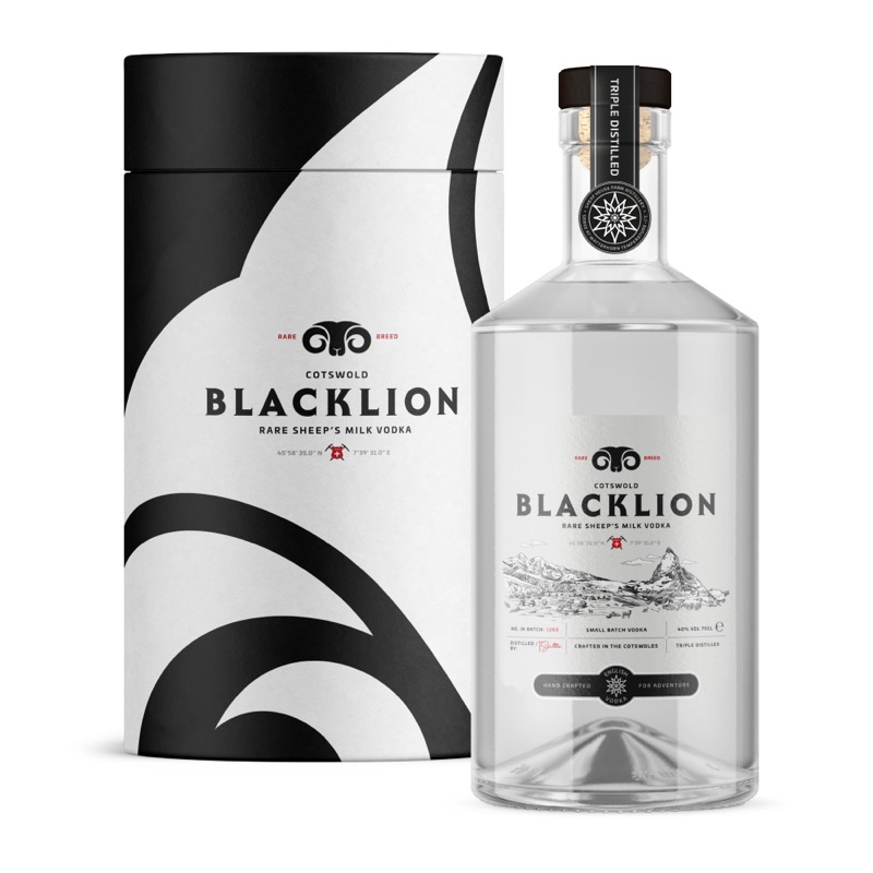 blacklion rare sheeps milk vodka doctors
