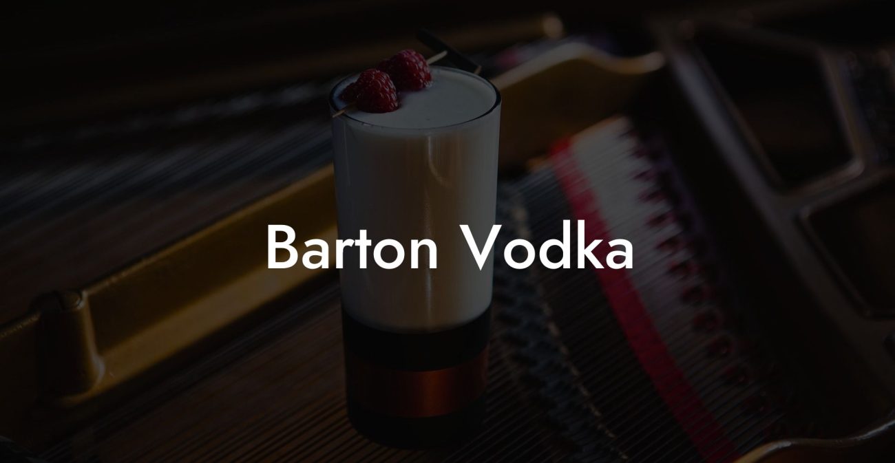 Barton Vodka