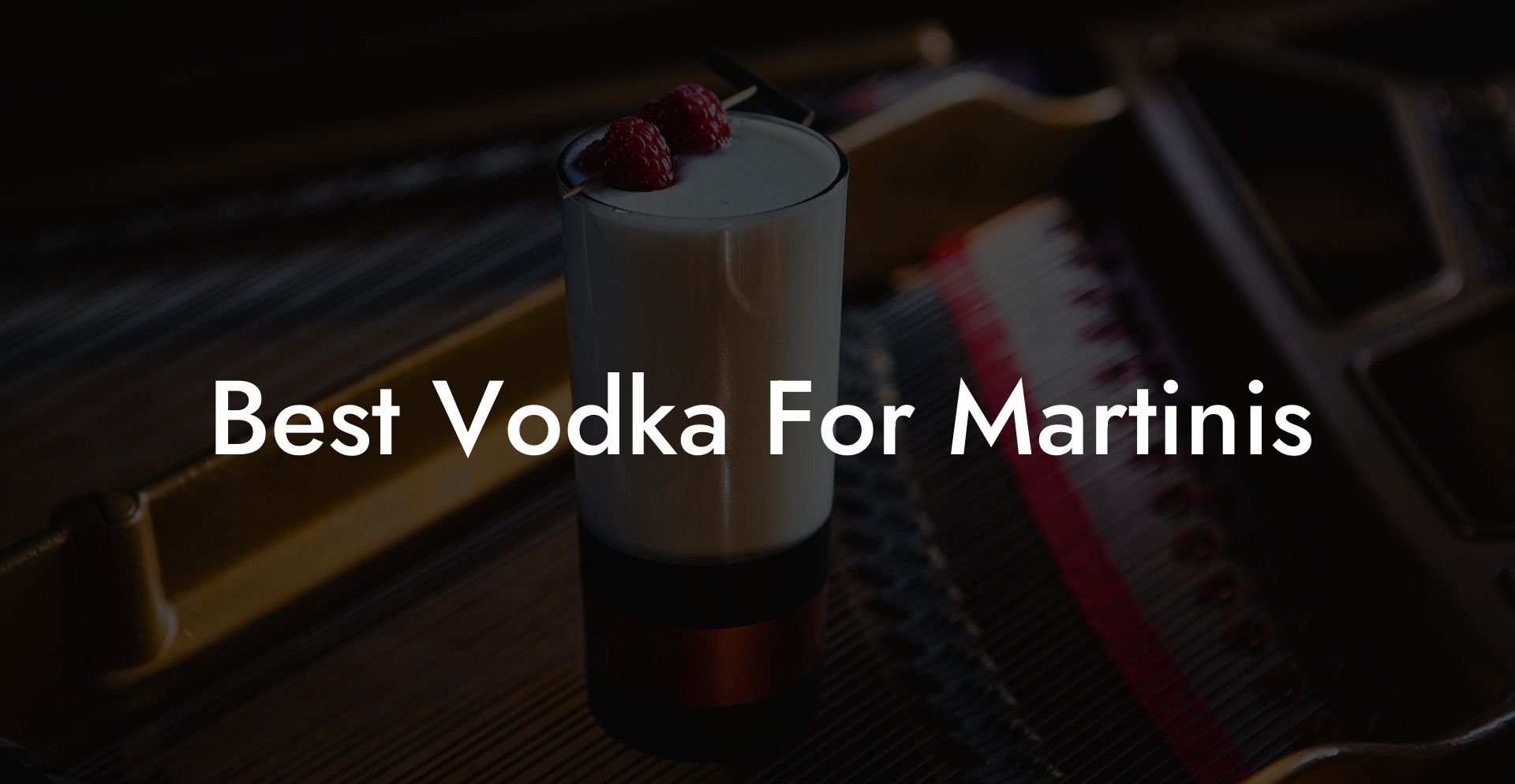 Best Vodka For Martinis