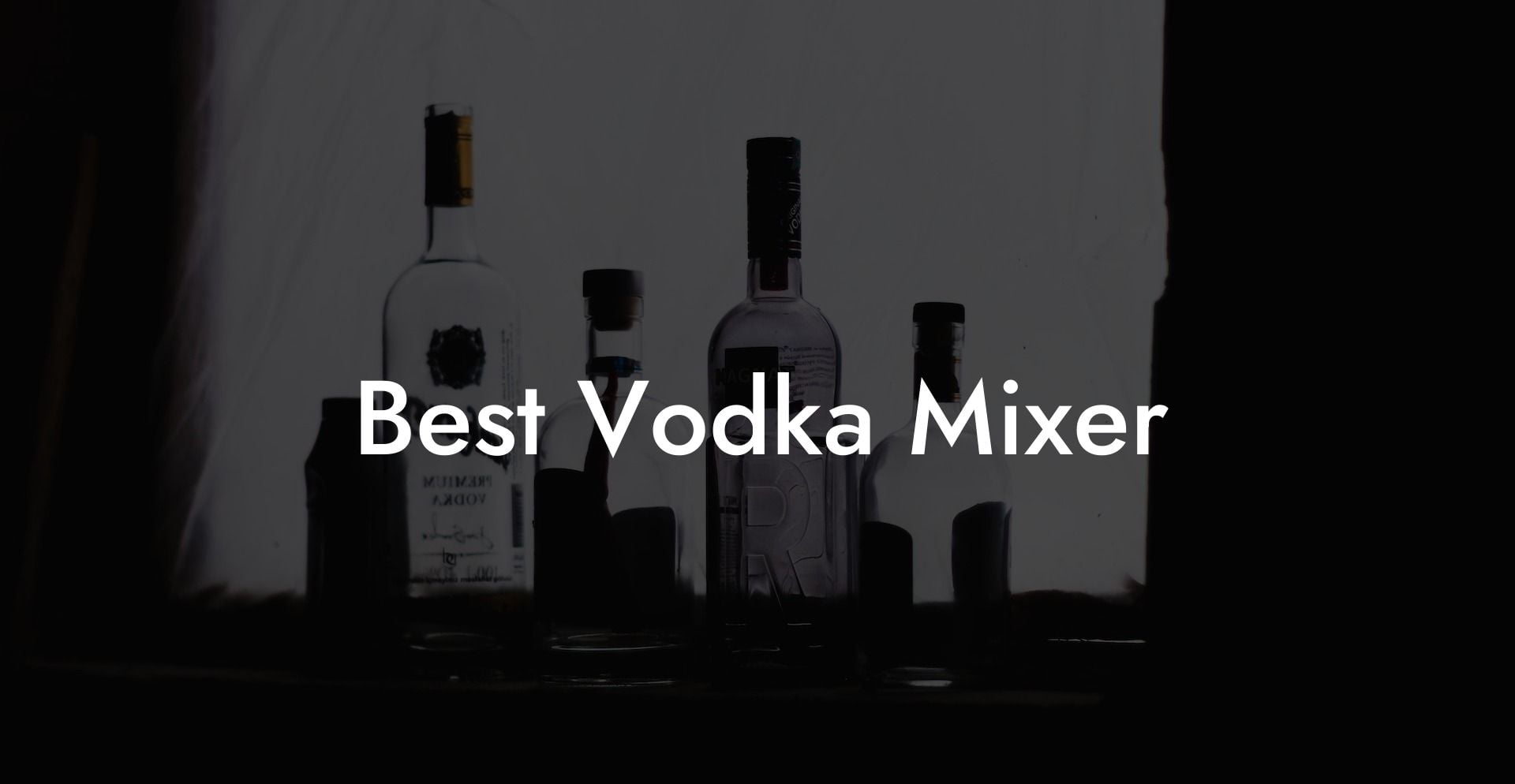 Best Vodka Mixer