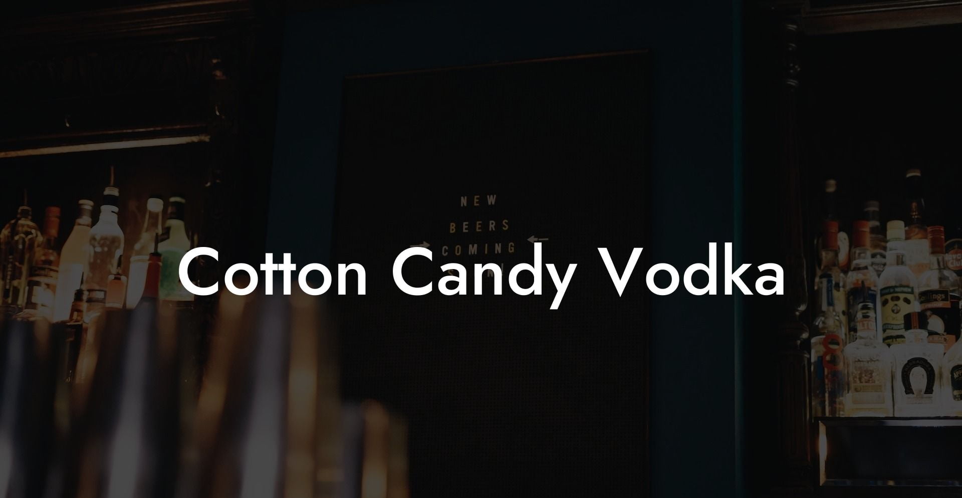 Cotton Candy Vodka
