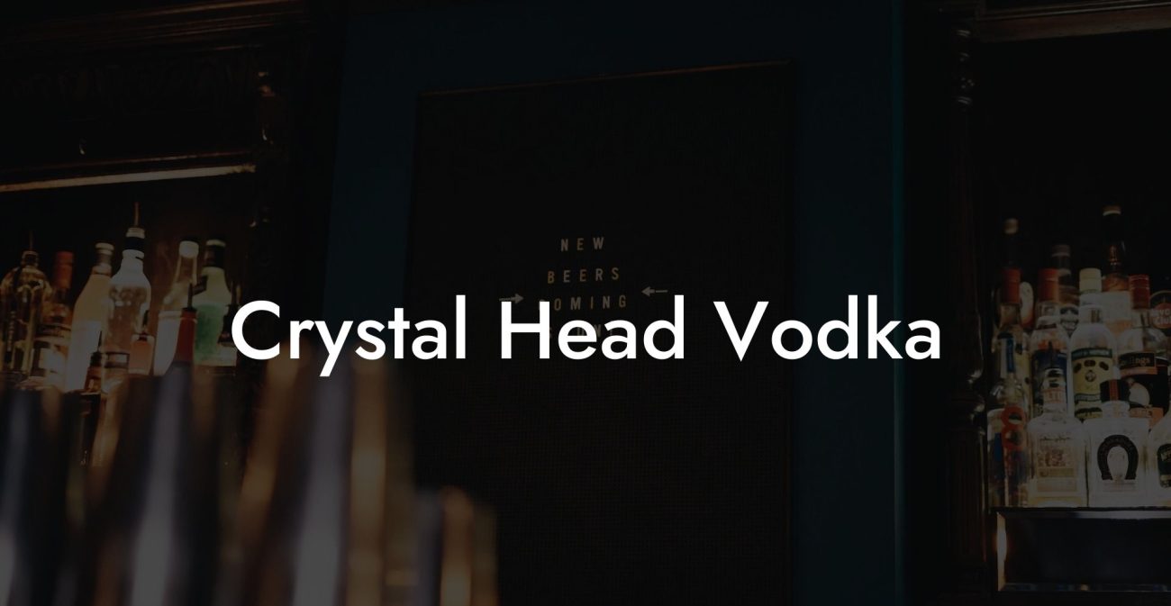 Crystal Head Vodka