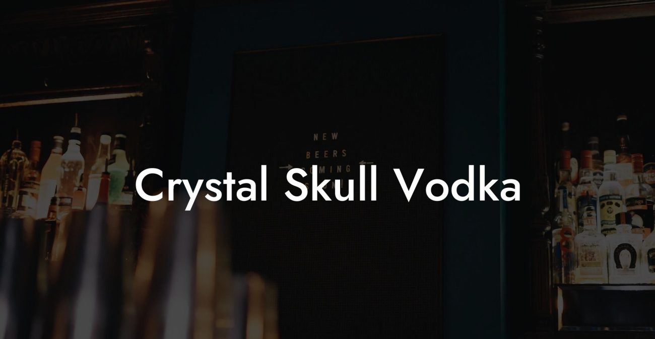 Crystal Skull Vodka