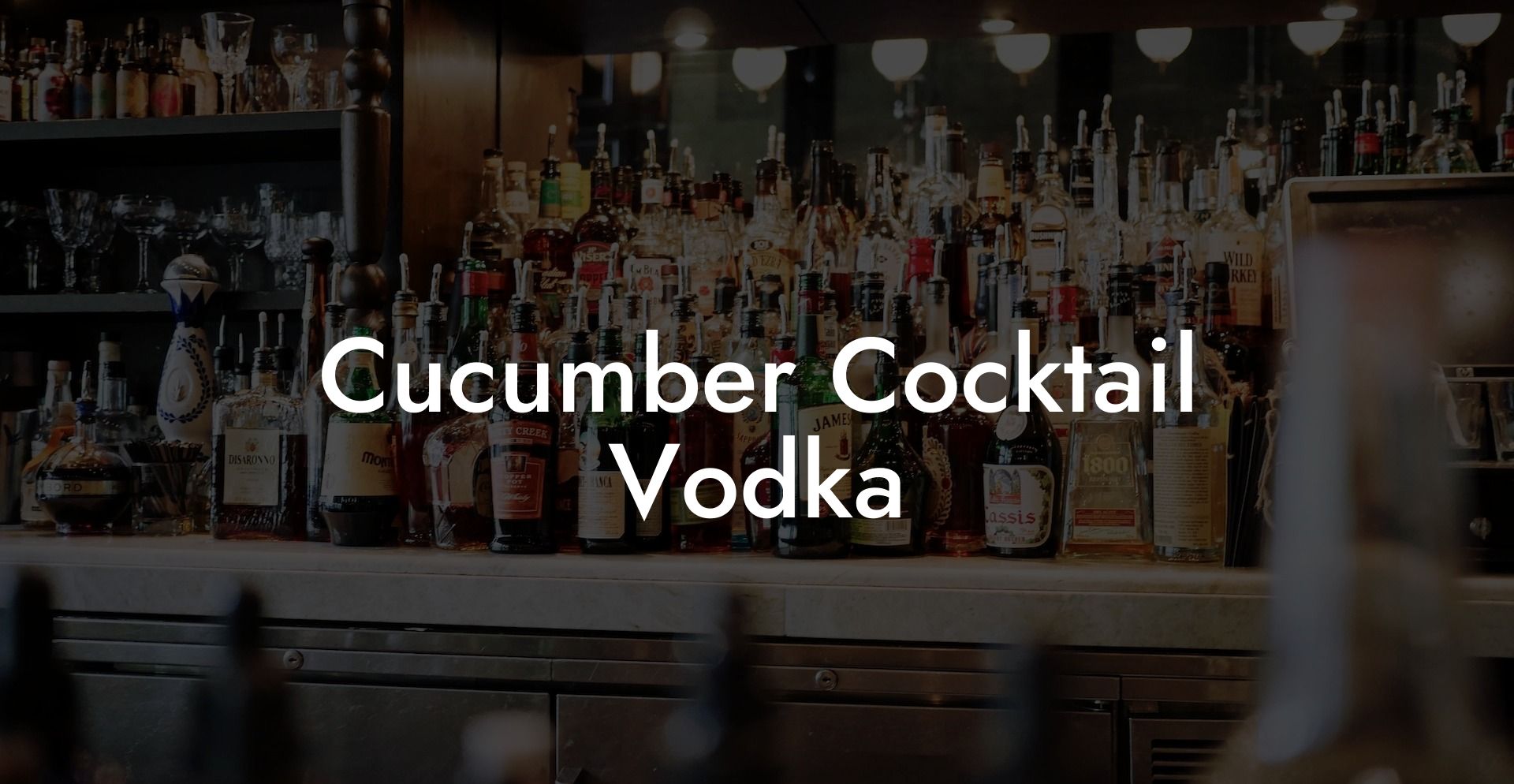 Cucumber Cocktail Vodka