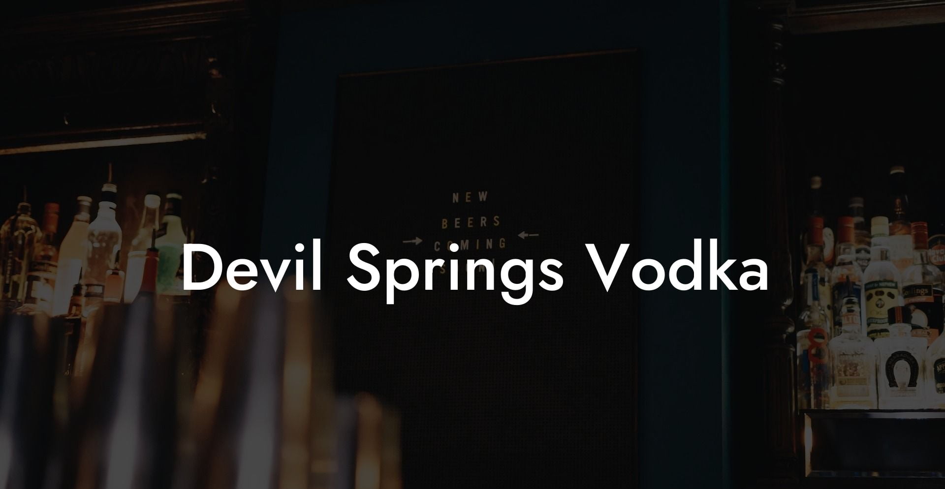 Devil Springs Vodka