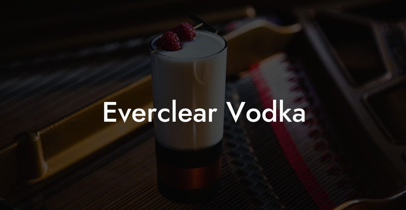 Everclear Vodka