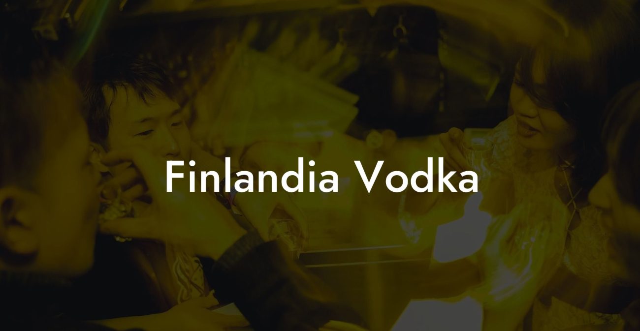 Finlandia Vodka