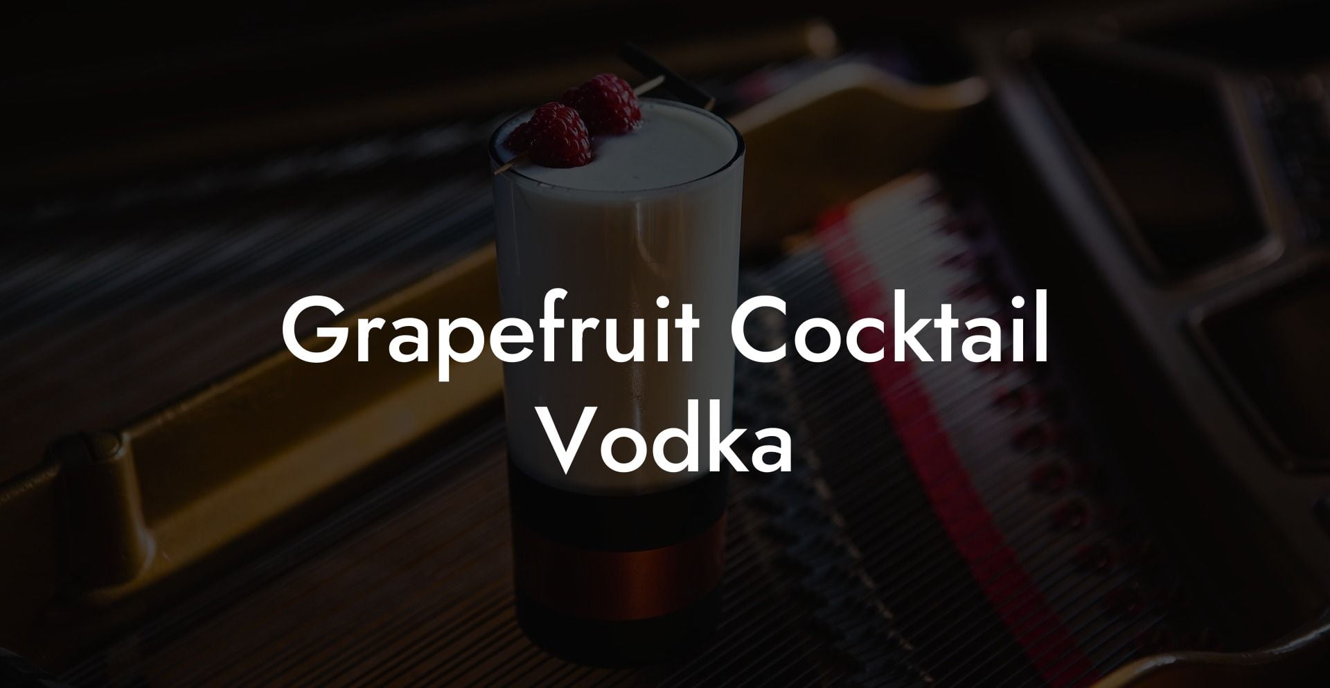 Grapefruit Cocktail Vodka