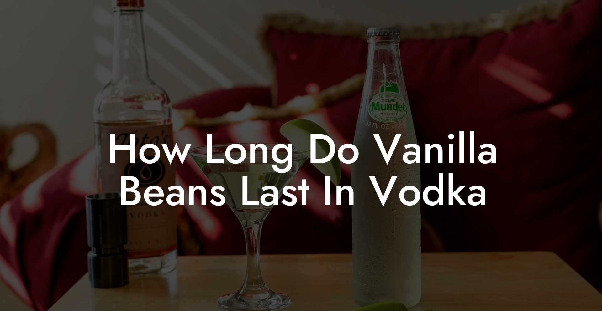How Long Do Vanilla Beans Last In Vodka