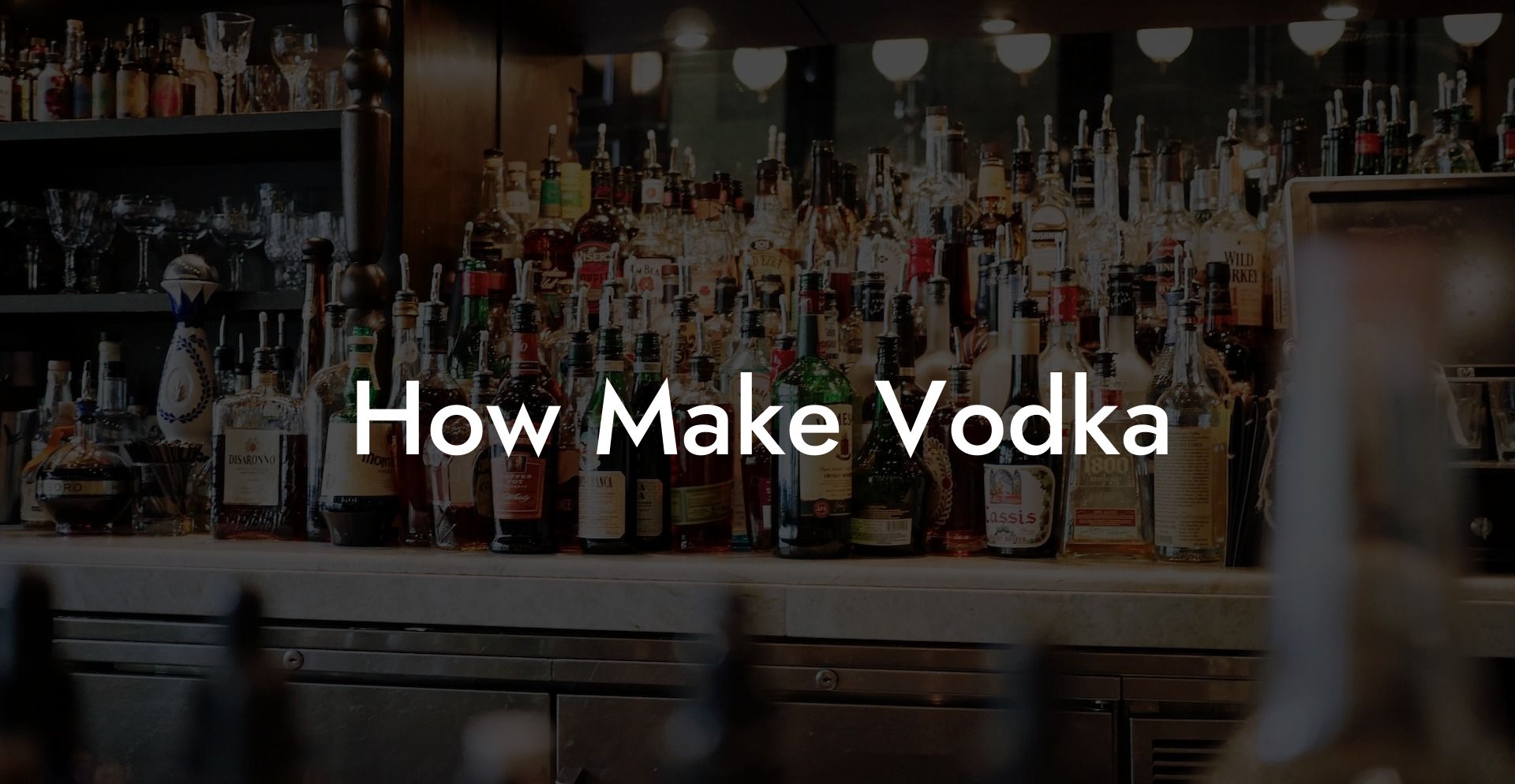 How Make Vodka