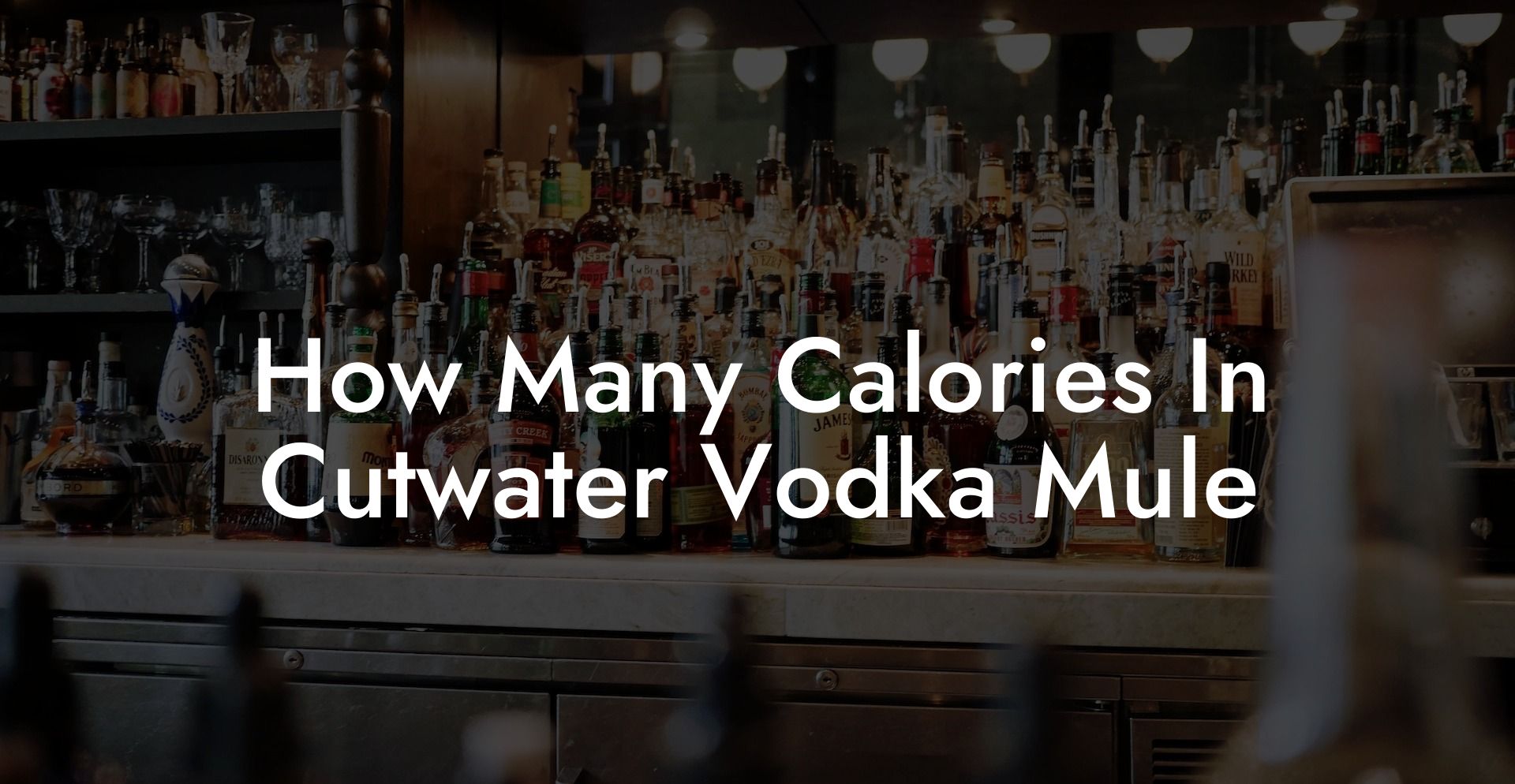 How Many Calories In Cutwater Vodka Mule