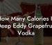 How Many Calories In Deep Eddy Grapefruit Vodka