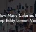 How Many Calories In Deep Eddy Lemon Vodka