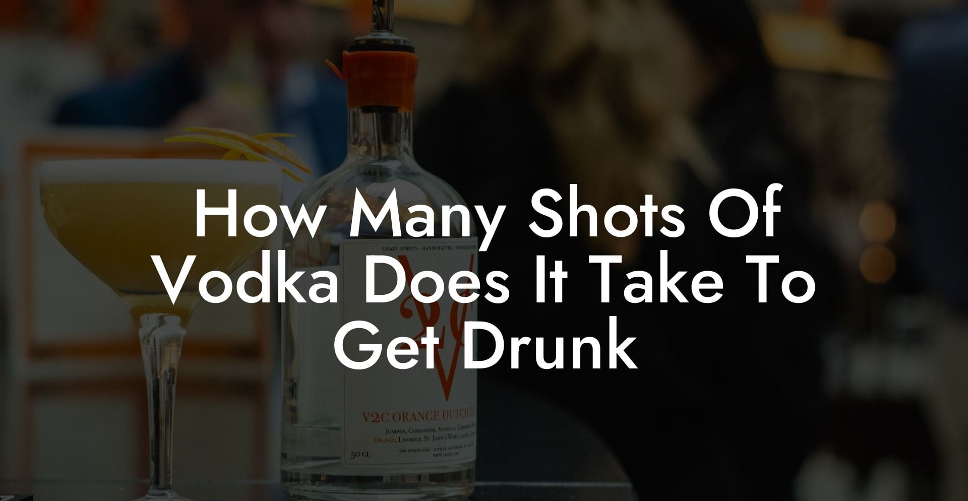 How Many Shots Of Vodka Does It Take To Get Drunk