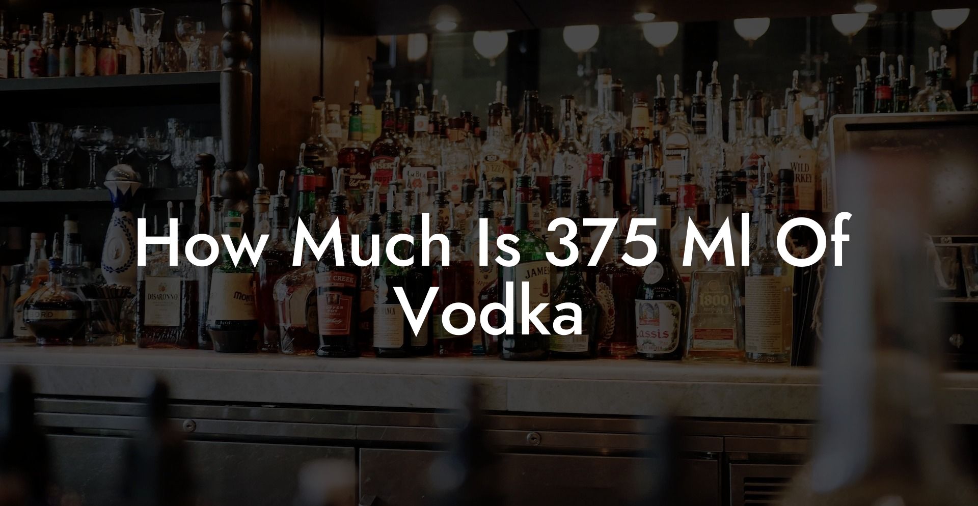 How Much Is 375 Ml Of Vodka