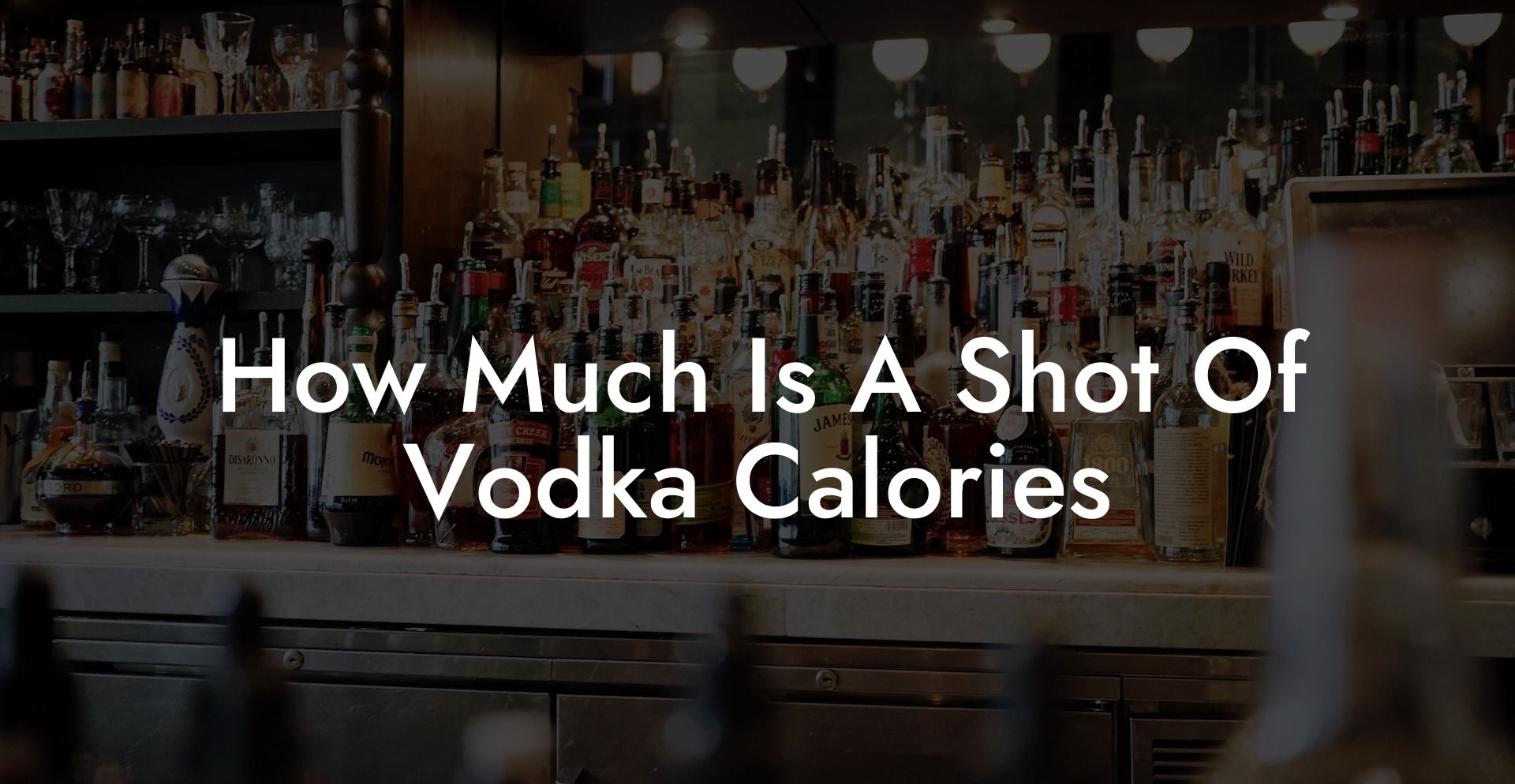 How Much Is A Shot Of Vodka Calories