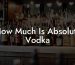 How Much Is Absolute Vodka