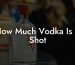 How Much Vodka Is A Shot