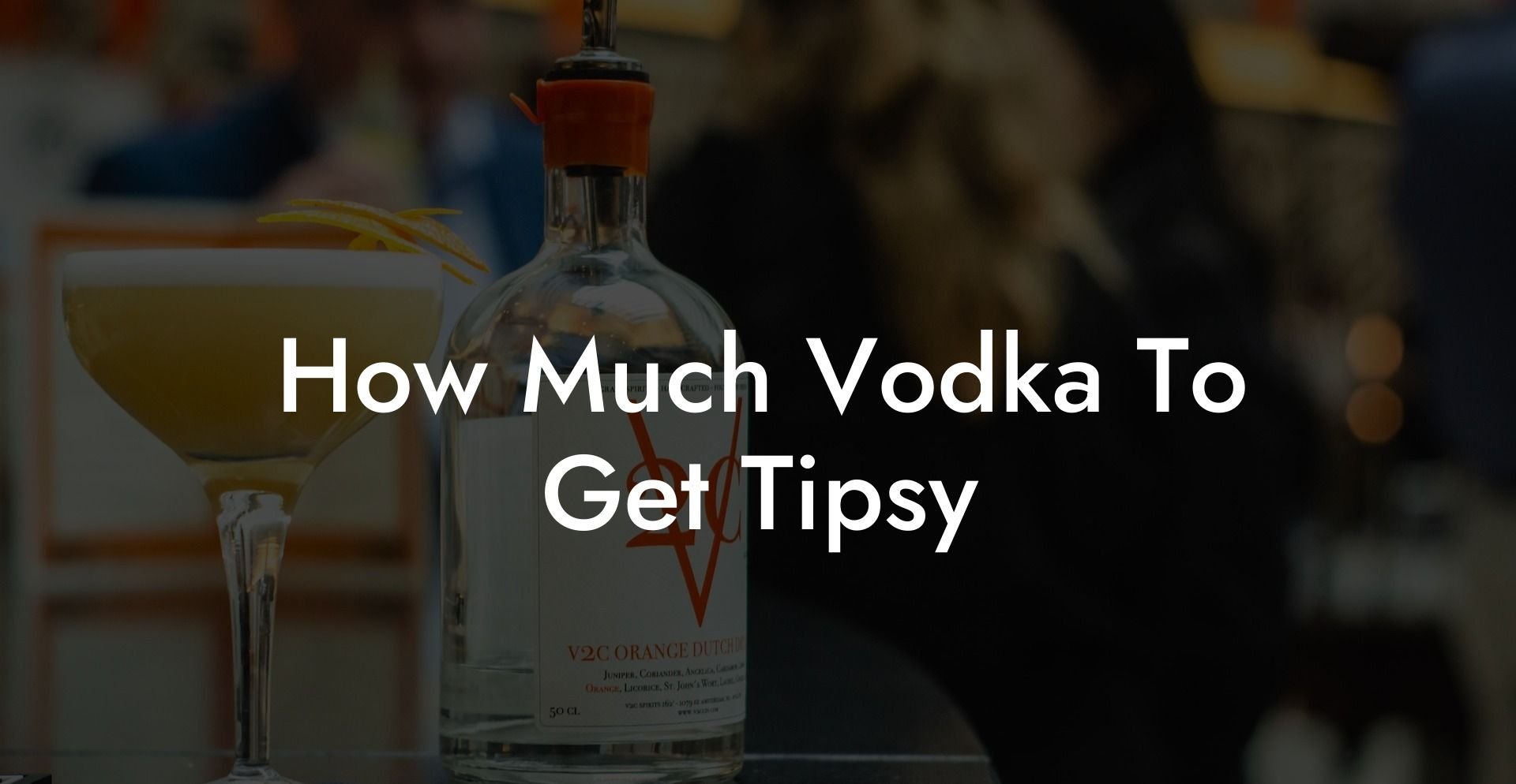 How Much Vodka To Get Tipsy