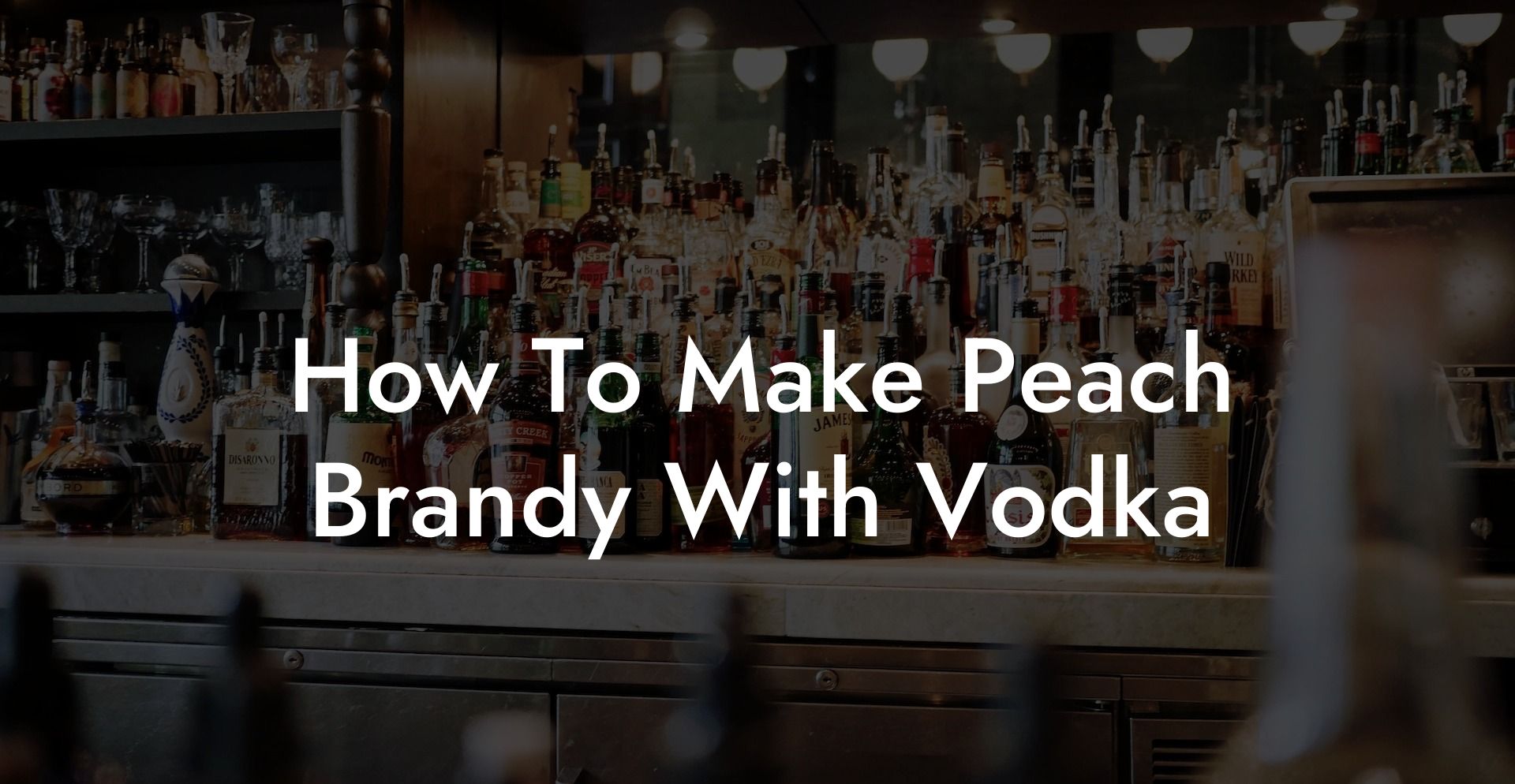 How To Make Peach Brandy With Vodka