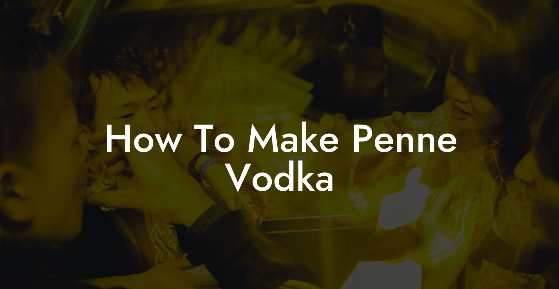How To Make Penne Vodka