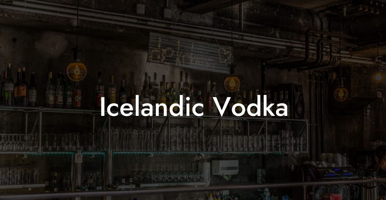 Icelandic Vodka