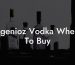 Ingenioz Vodka Where To Buy