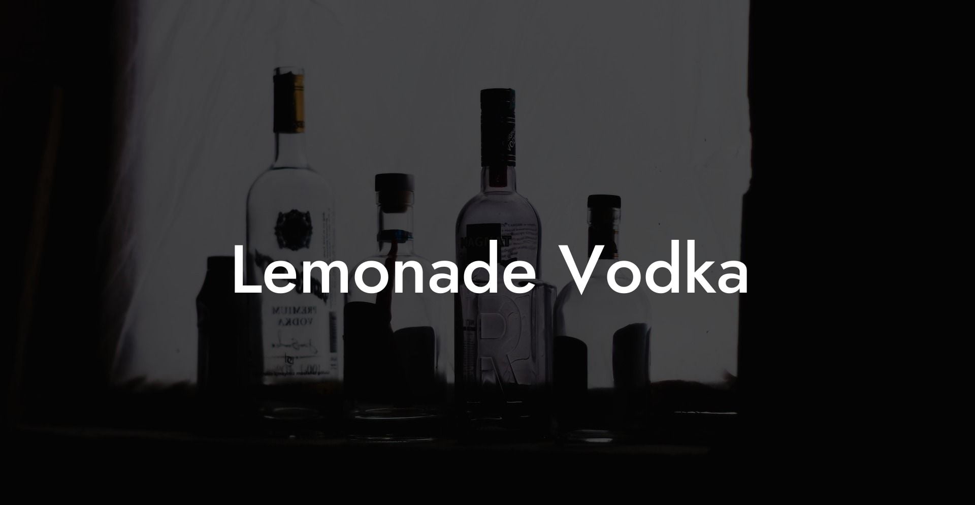 Lemonade Vodka