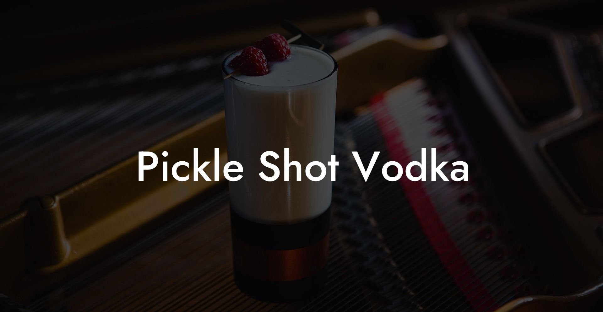 Pickle Shot Vodka