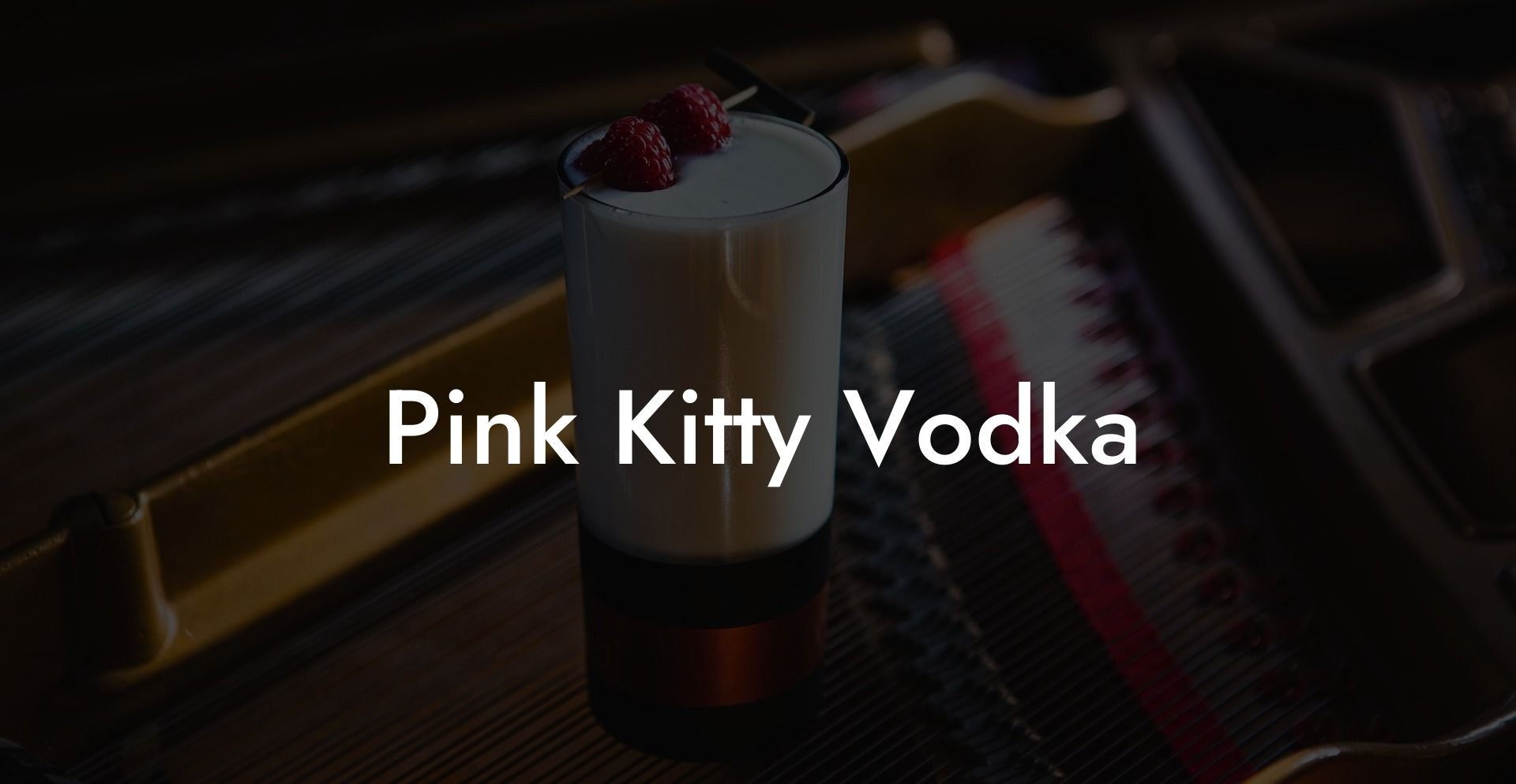 Pink Kitty Vodka
