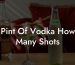 Pint Of Vodka How Many Shots
