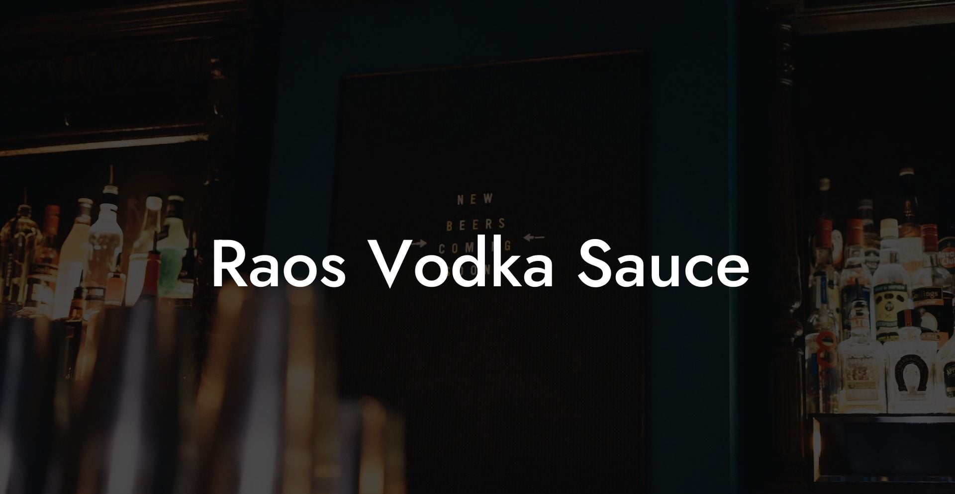 Raos Vodka Sauce