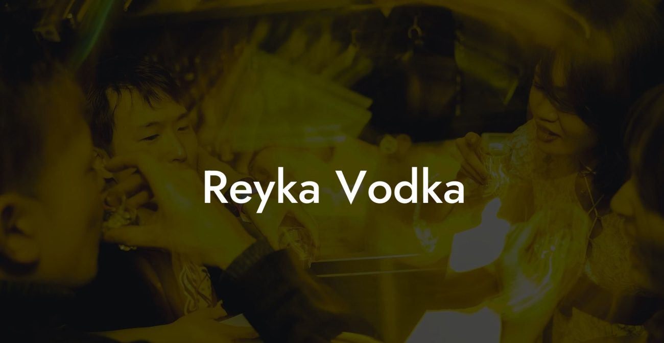 Reyka Vodka