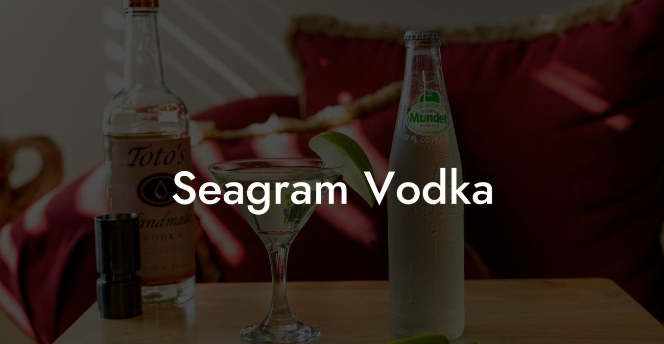 Seagram Vodka