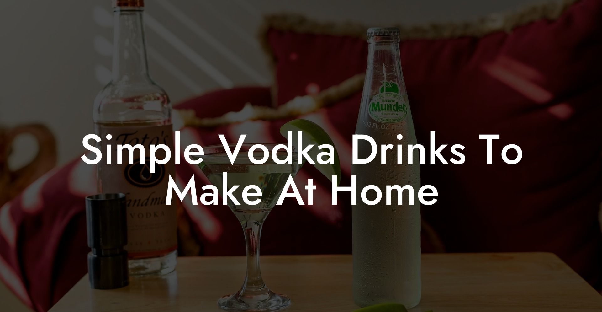 Simple Vodka Drinks To Make At Home