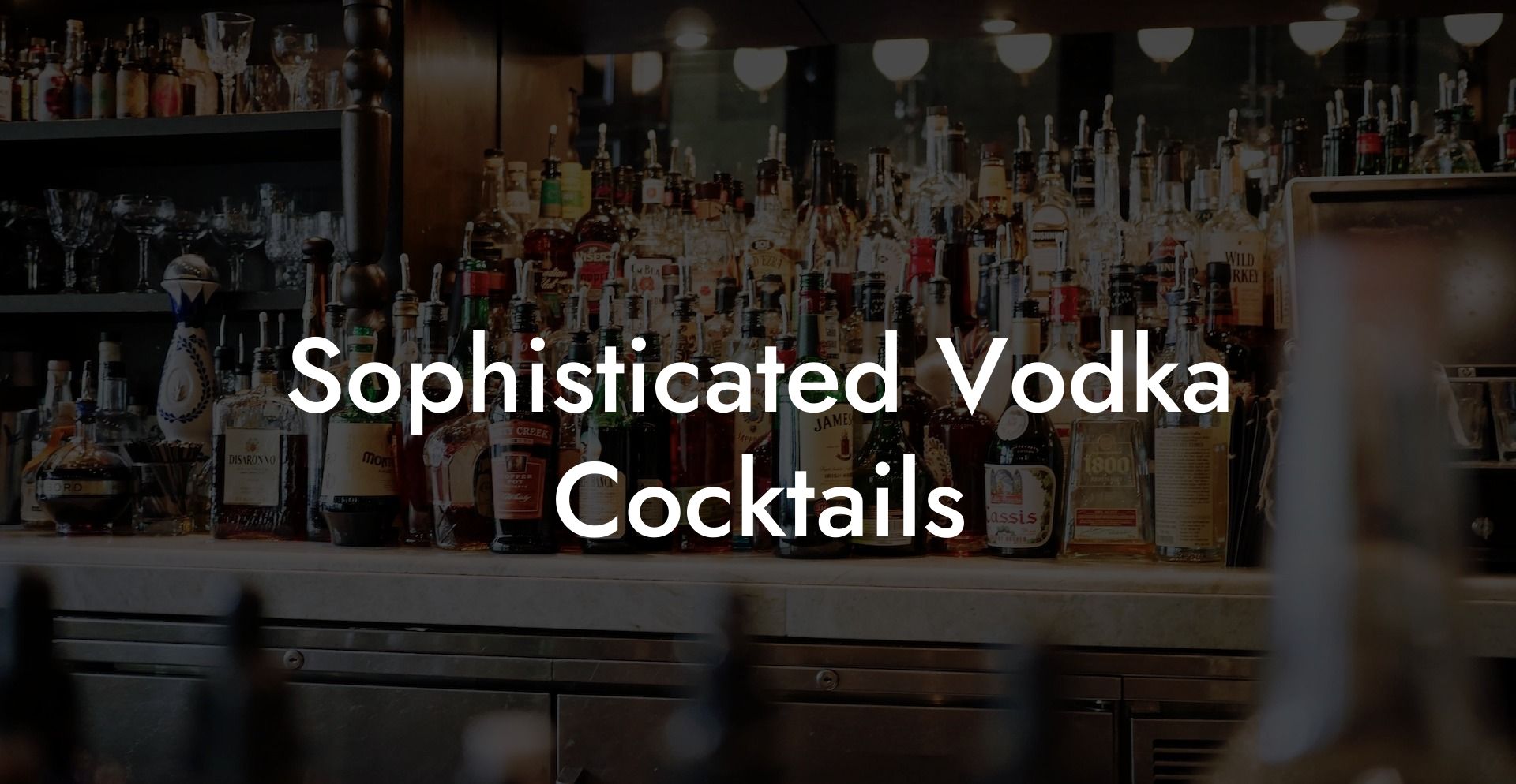 Sophisticated Vodka Cocktails