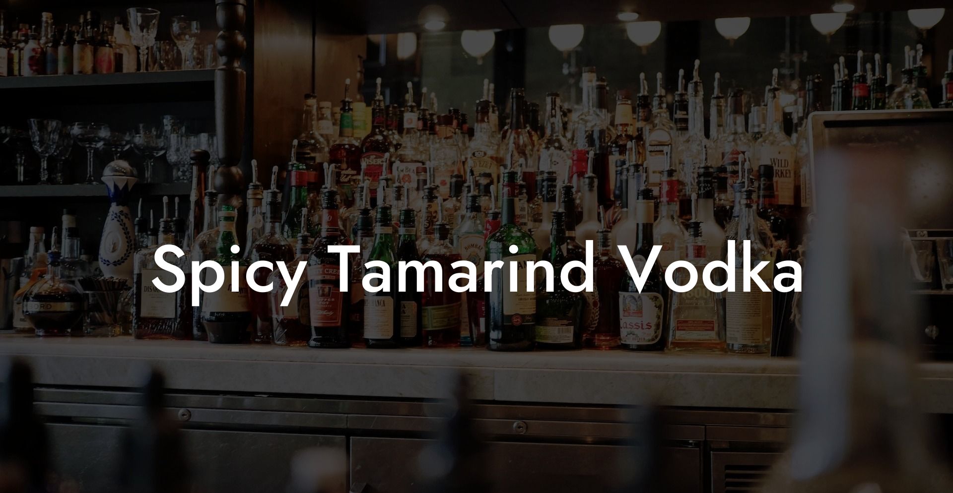 Spicy Tamarind Vodka