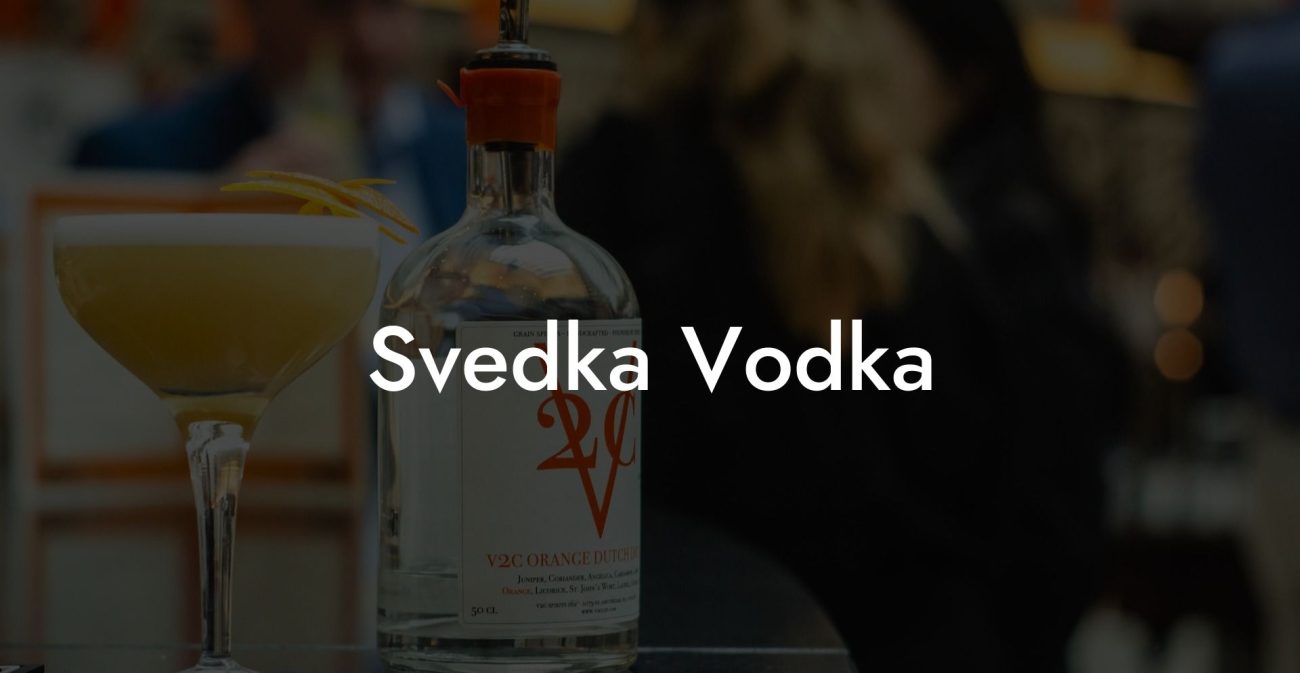 Svedka Vodka