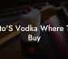Tito'S Vodka Where To Buy