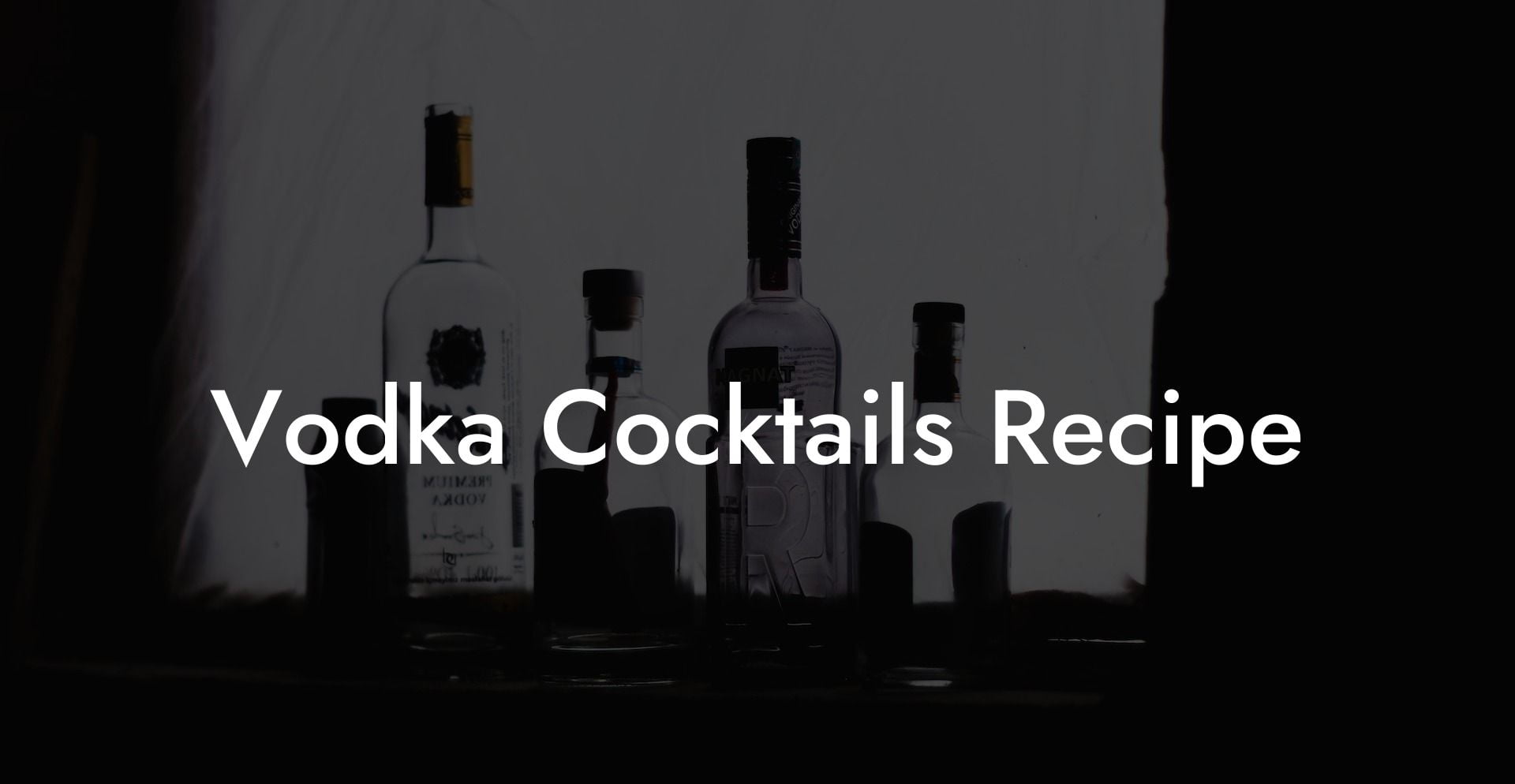 Vodka Cocktails Recipe