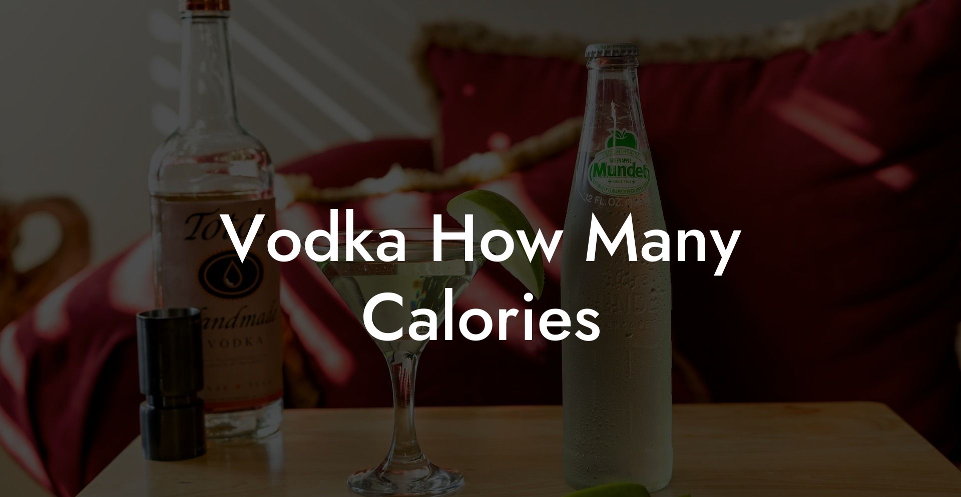 Vodka How Many Calories