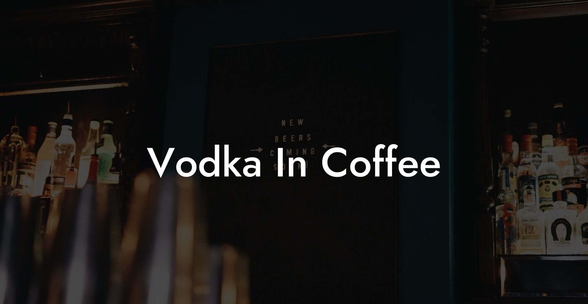 Vodka In Coffee