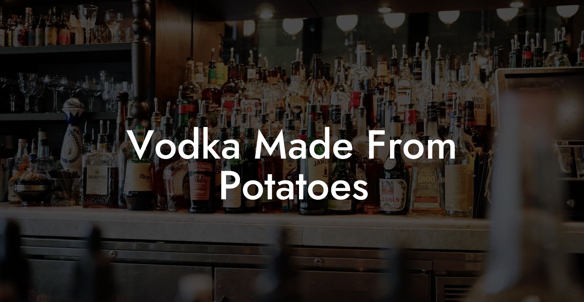 Vodka Made From Potatoes