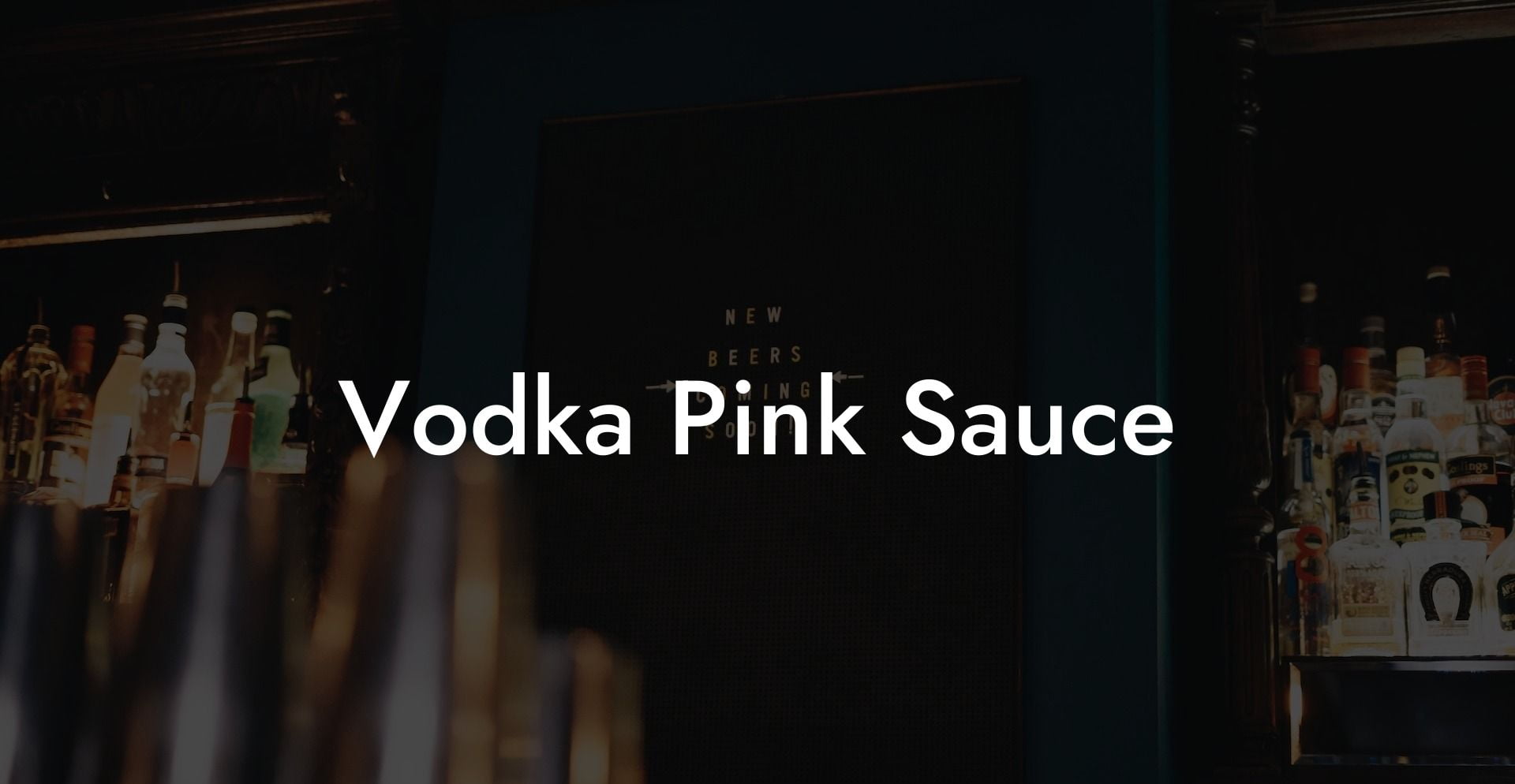 Vodka Pink Sauce