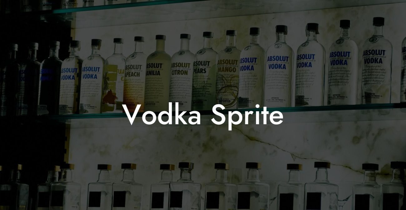 Vodka Sprite