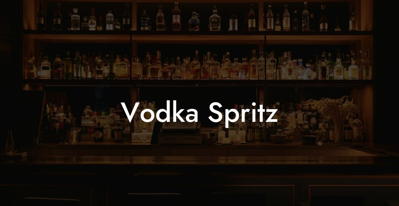 Vodka Spritz