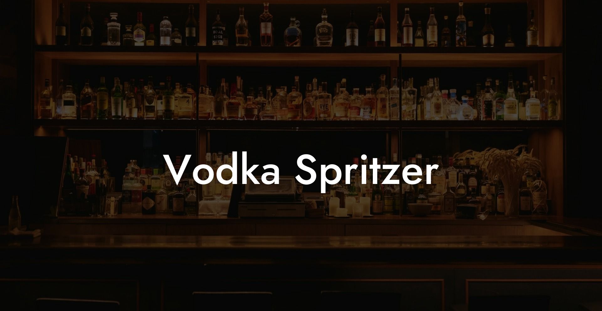 Vodka Spritzer