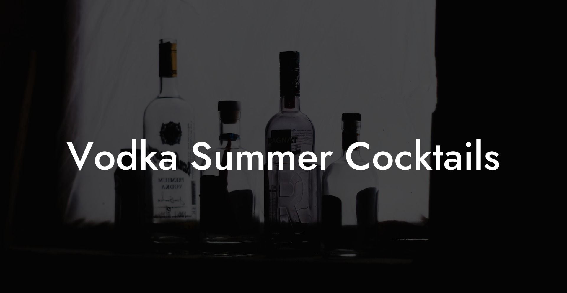 Vodka Summer Cocktails