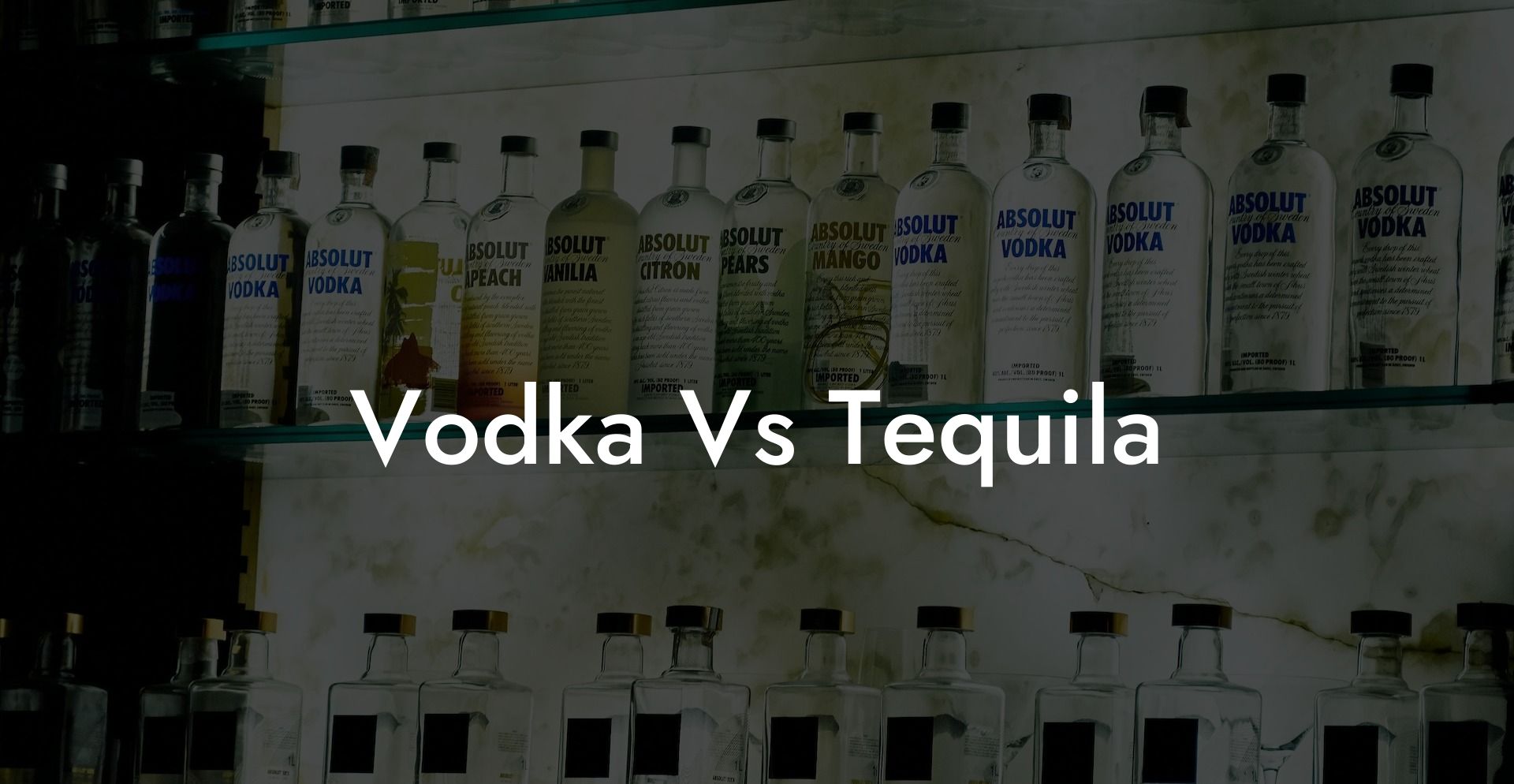 Vodka Vs Tequila