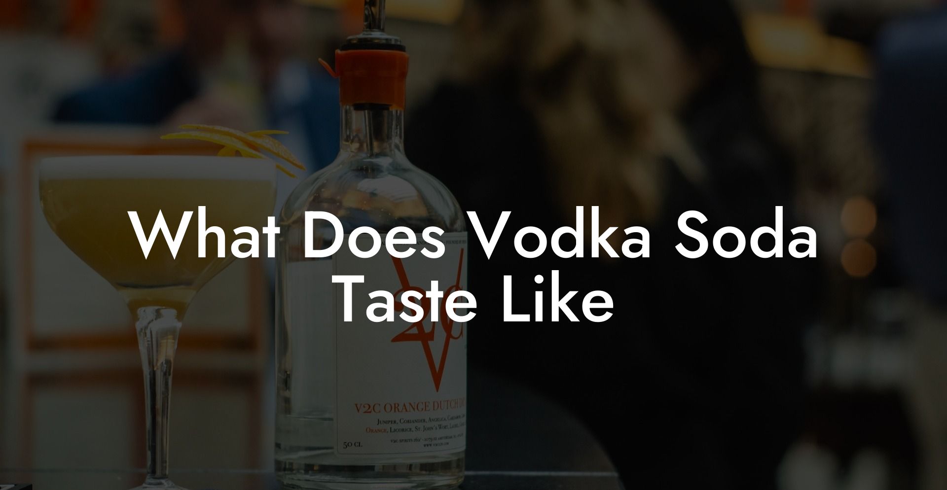 What Does Vodka Soda Taste Like